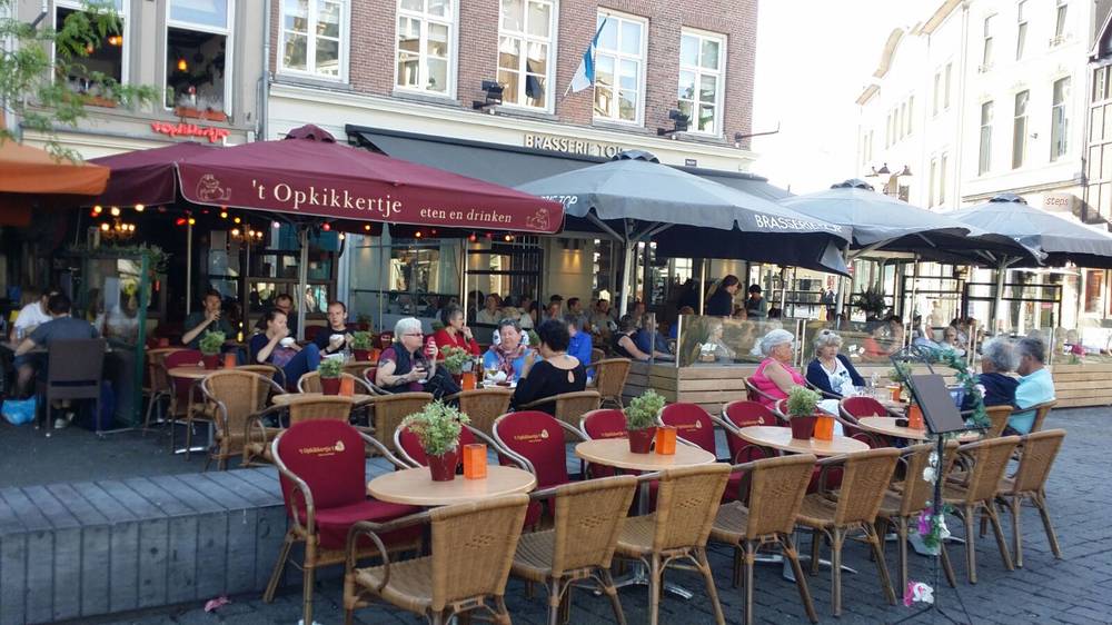 Terras op de Markt
